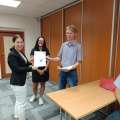 Slávnostné odovzdanie certifikátov ADONIS